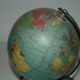 Globe land map George Philip London 1962 design taride 60s