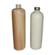 2 bouteilles bouillottes en grès vernissé de couleurs naturelles