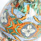 Fifties vase by Jean Gerbino in Vallauris in mixed ceramics