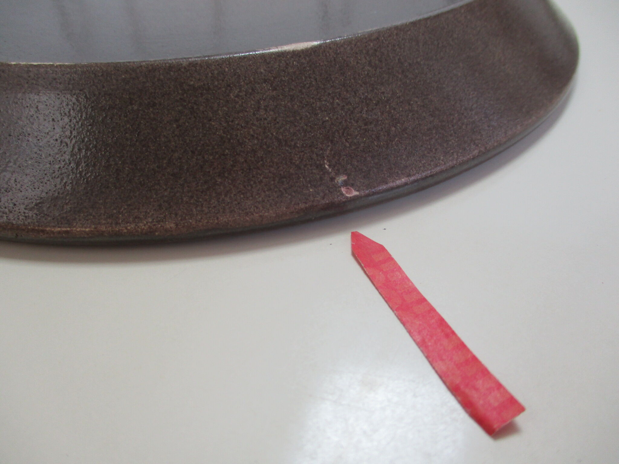 Set of 12 flat plates in niderviller glazed stoneware