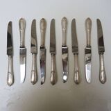 9 old stainless steel knives by Grossmann