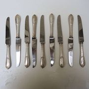 9 anciens couteaux en inox Grossmann
