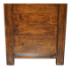 Large vintage hardwood furniture in military country style.