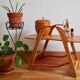 Side table scoubidou