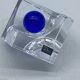 Daum France 🇫🇷 blue ball ashtray / pocket emptier