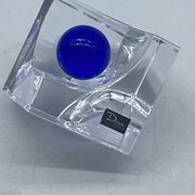 Vide poche / cendrier Daum France 🇫🇷 boule bleue