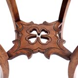 Side table with marble