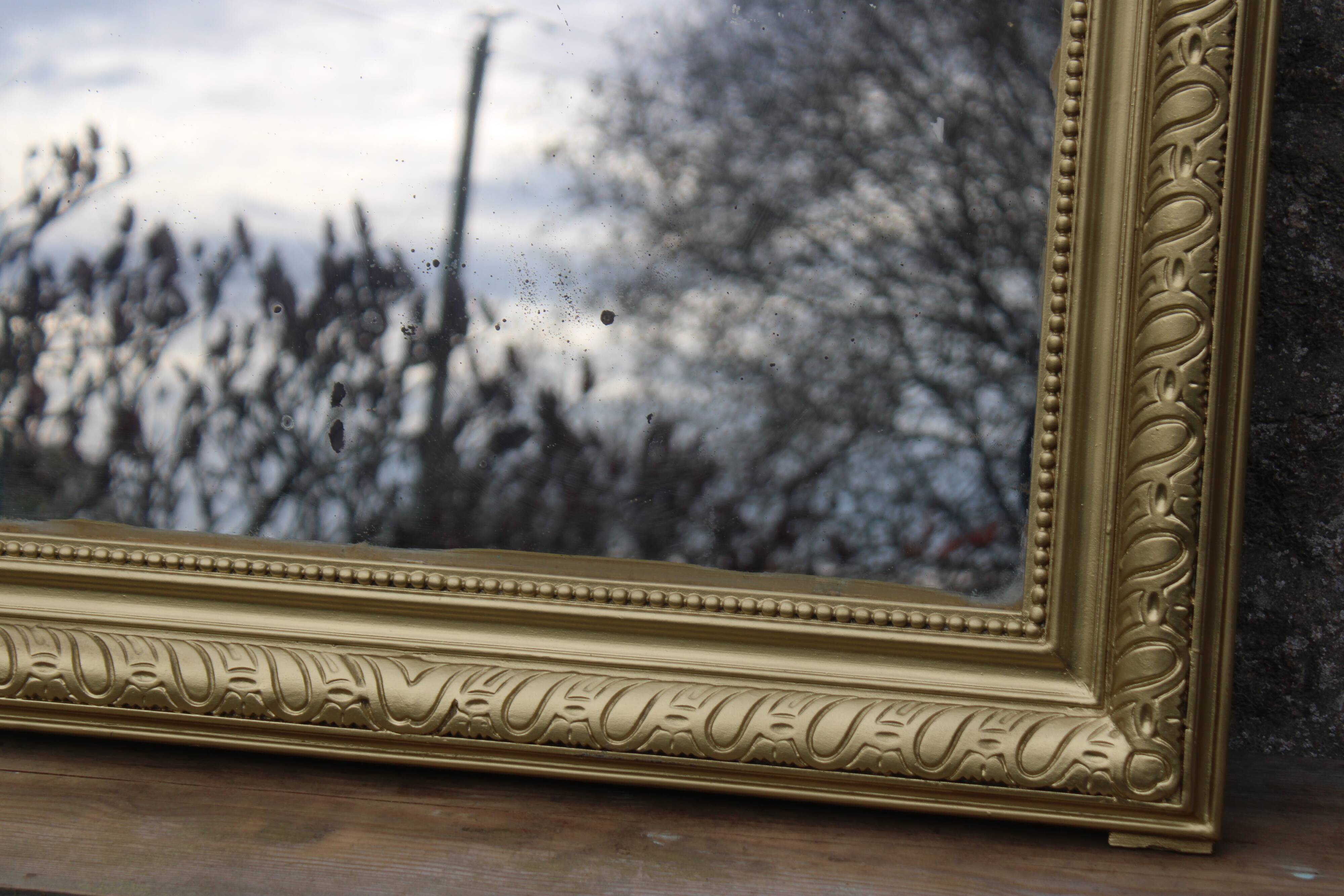 Antique mirror in Louis Philippe style