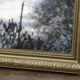 Antique mirror in Louis Philippe style