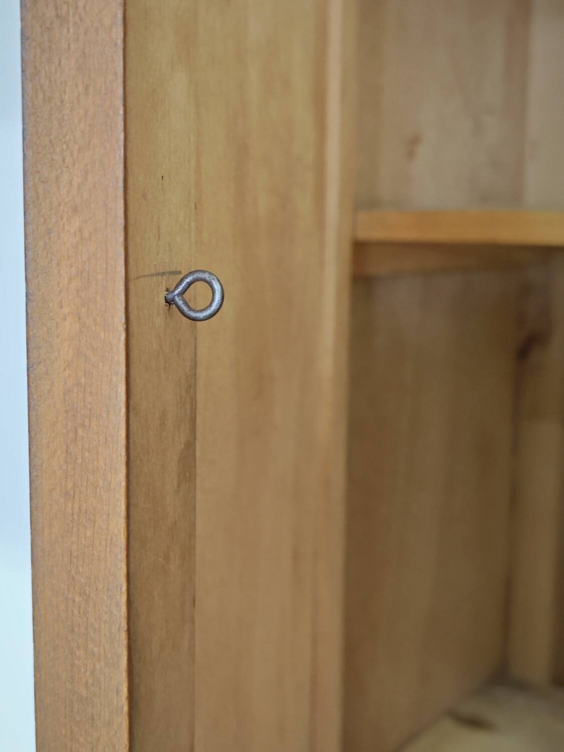 Parisian wooden wardrobe in country style