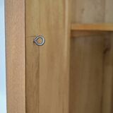 Parisian wooden wardrobe in country style