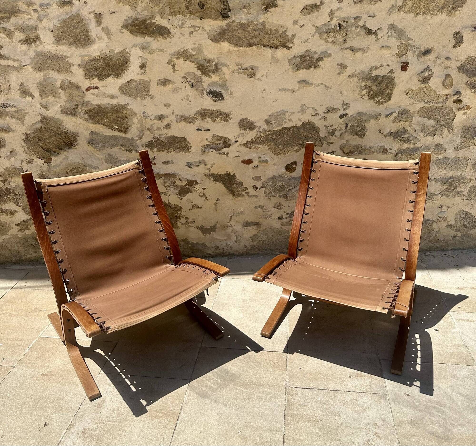 Paire de fauteuils Siesta – Ingmar Relling pour Westnofa, années 1960-70