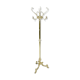 Portemanteau en métal doré style baroque