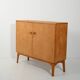 Birch highboard “Swedish Grace”, 1940s