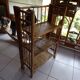 Rattan-bamboo shelf