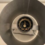 Spring Andrea Lazzari grey stainless spring lamp for Morosini 1970