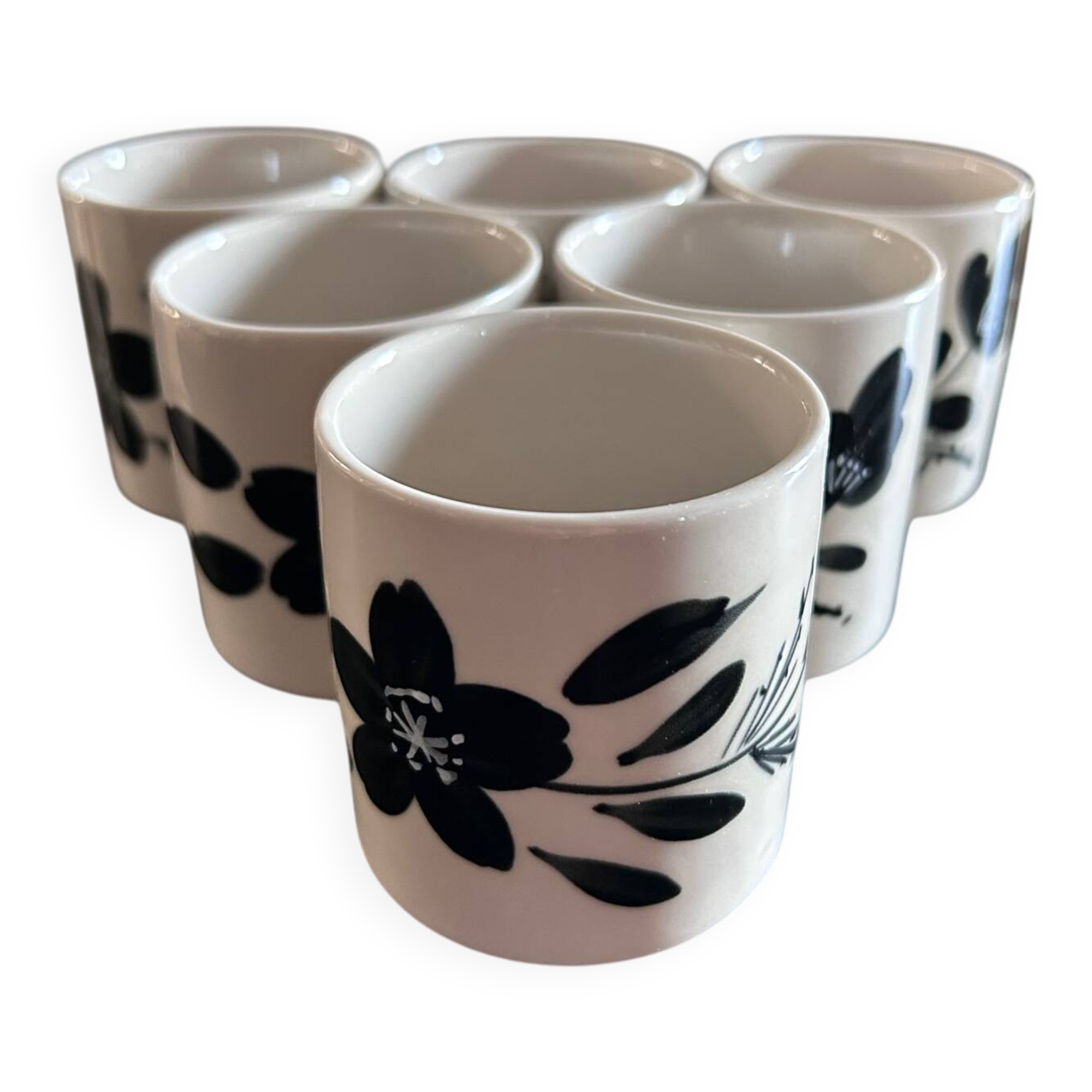 Set of 6 espresso cups