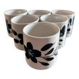 Set of 6 espresso cups