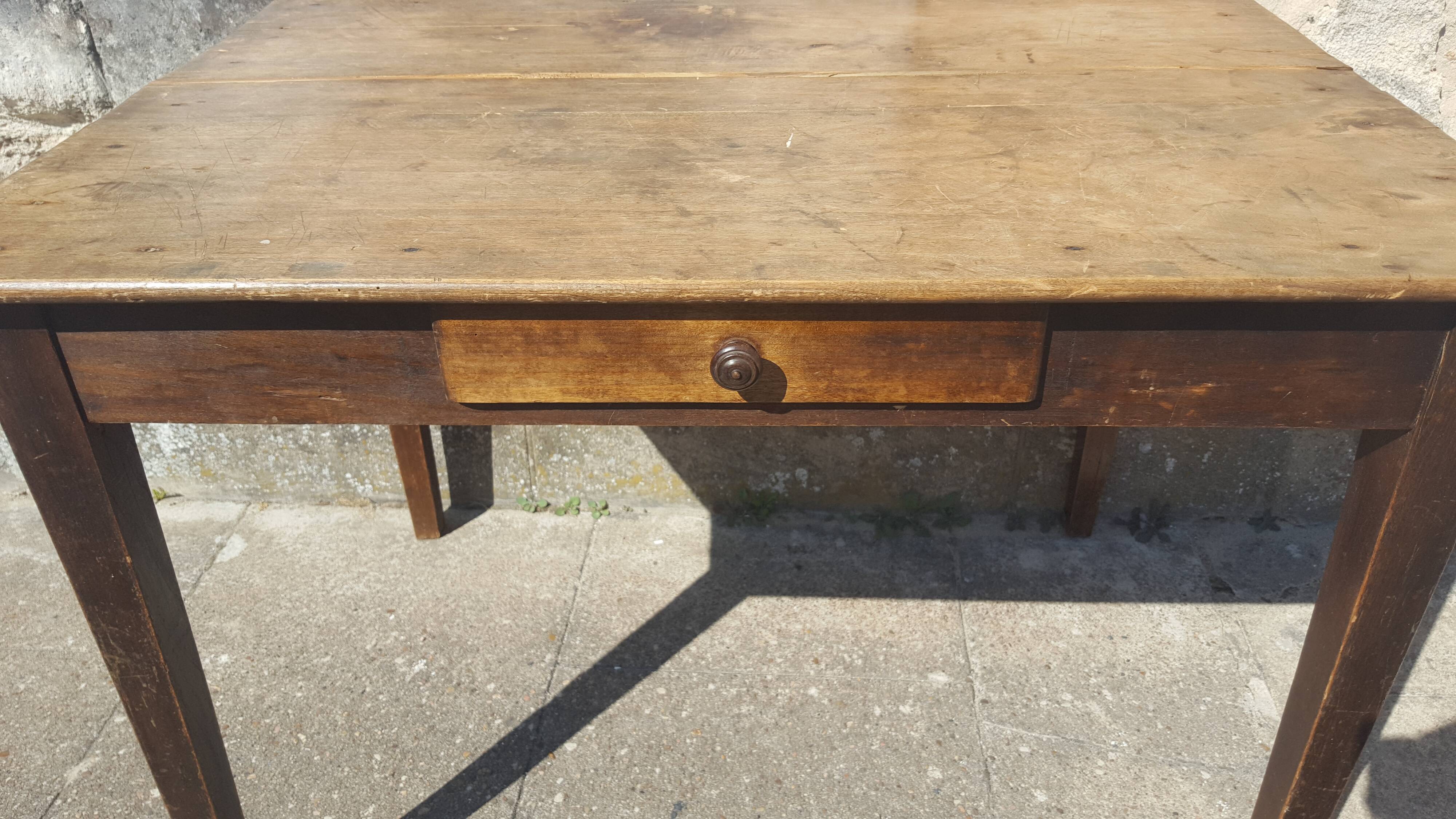 Vintage farm table