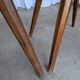 Set of 4 Farmhouse Tyrolean Chair with Heart Cutout Back / 1970s Vintage Di