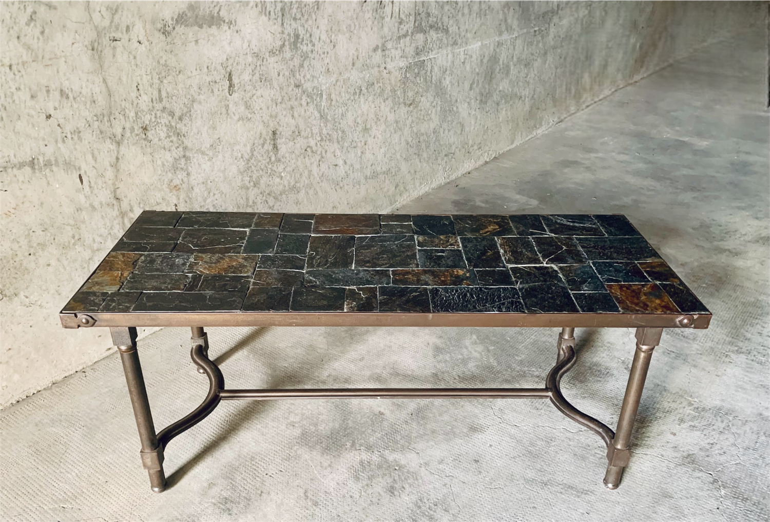 20th Century Design / Classic Brutalism Coffee Table