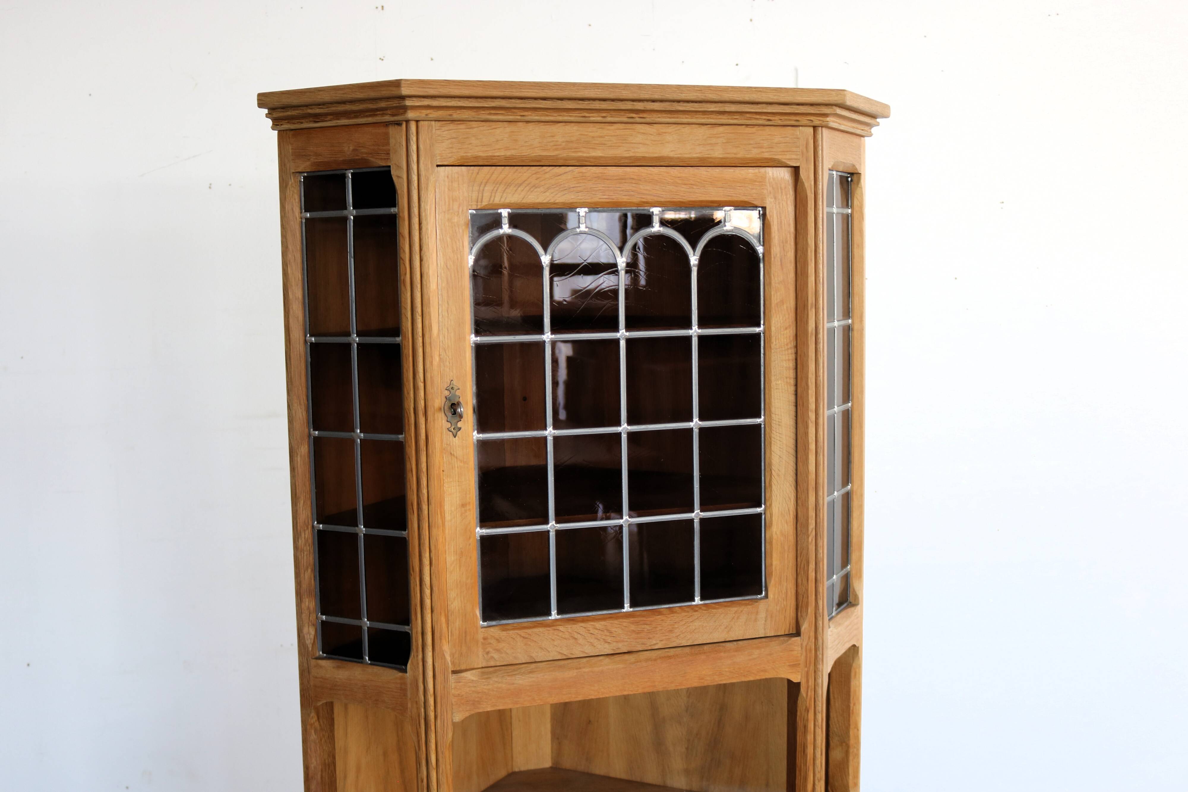 Brutalist display cabinet | corner cabinet | 1960s | Danish