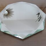 Pair of octagonal mirrors beveled 40s 50s