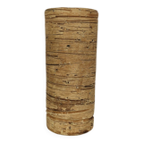 Vintage stoneware roller vase