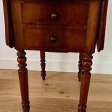 Table de chevet XIXème siècle en acajou