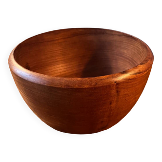 Teak salad bowl basket