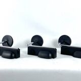 Vintage set of three sconces by Ernesto Gismondi for Artemide. Italy 1980s