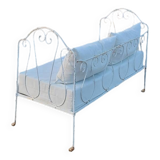 Lit banquette fer forgé