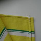 3 old linen tea towels 75 x 55