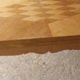 1950s blond wood table, superb condition (folding).