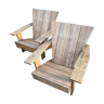 Fauteuil de jardin style Adirondack