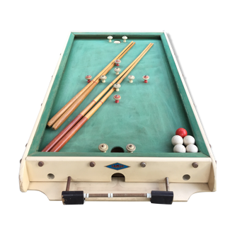 Old cork table pool game