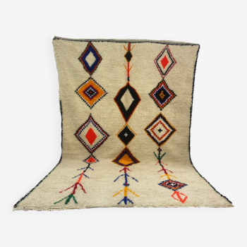 Tapis berbère en laine fait main 260 x 160 cm