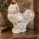 Vintage glazed ceramic rooster
