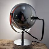 Chrome eyeball lamp