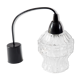Vintage glass pendant light