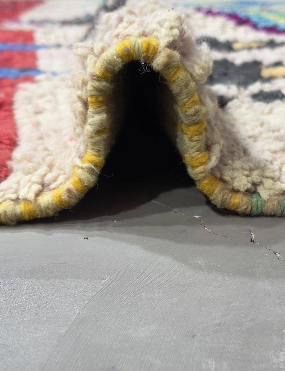 Handmade Colourful Berber Rug - 274 x 210 cm