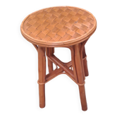 Tabouret en rotin