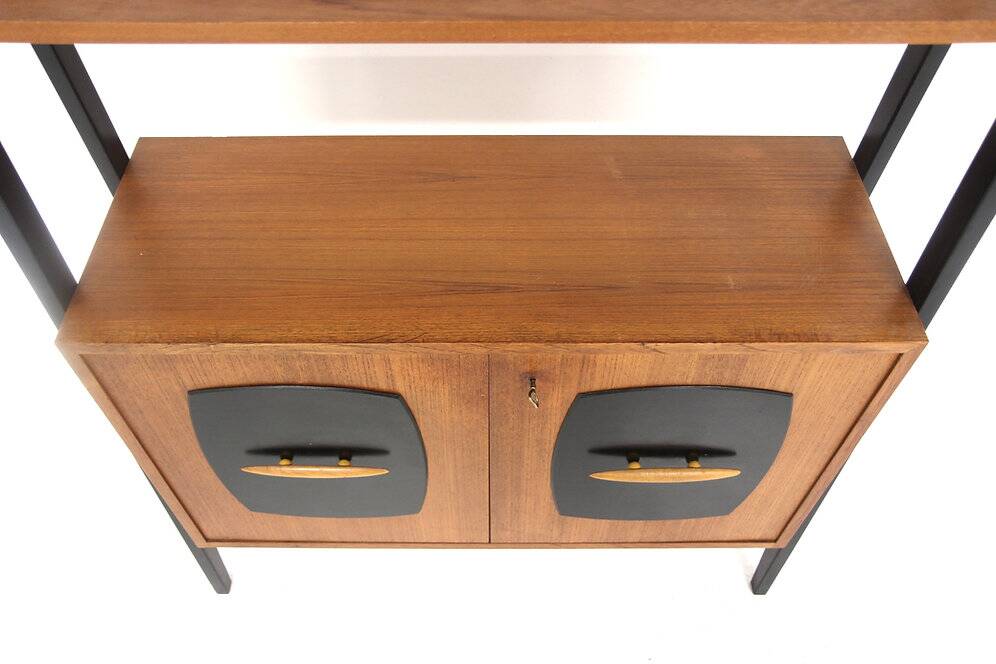 Scandinavian "Tema" teak bookcase, Möbel-Ikea, Sweden, 1960