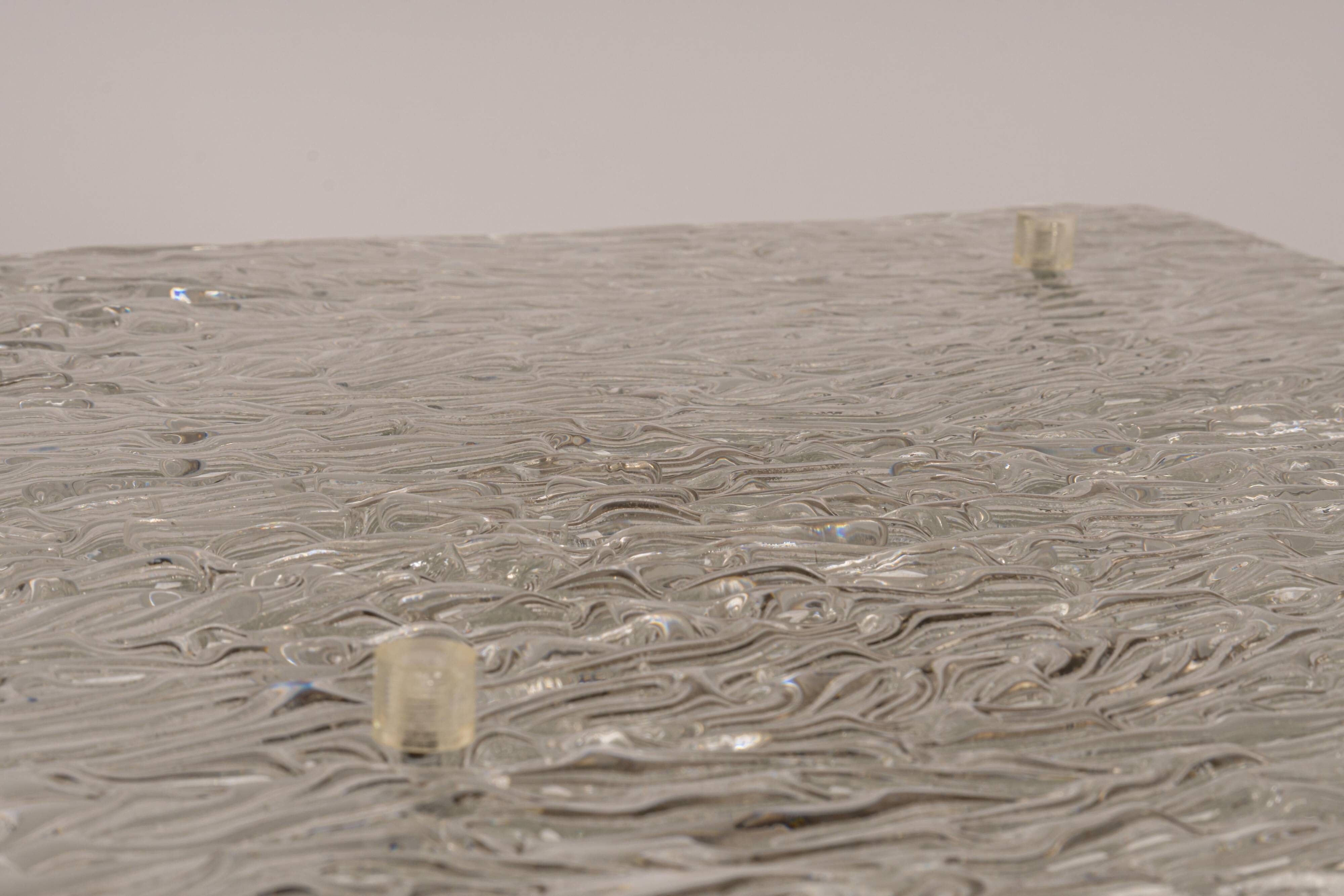 Murano glass ceiling lights by Kalmar, Austria, 1960s