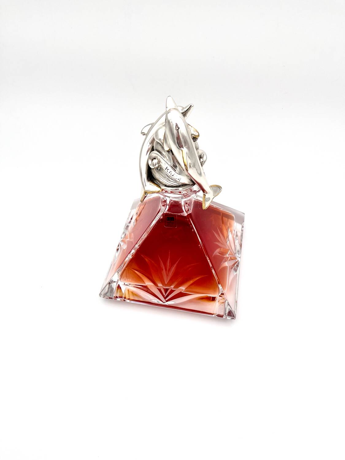 Crystal Carafe Mario CIONI & Orfèvrerie KRISA (3.2kg) – Signed