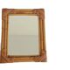 Miroir en bambou et rotin des années 1960 dans le style de la Côte d'Azur