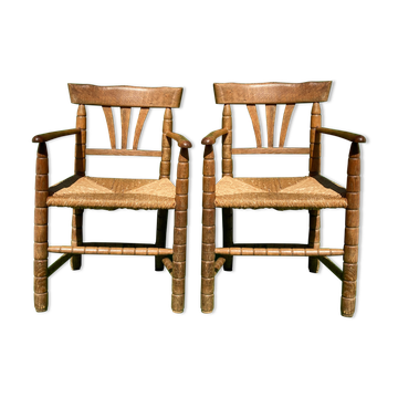 Paire de fauteuils