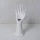 white hand ring sizer soliflore vintage jewelry holder