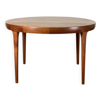 Extendable dining table, teak, Scandinavian, 1960, Ib Kofod-Larsen
