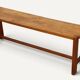 S09 bench in solid oak by Pierre Chapo – 1970s